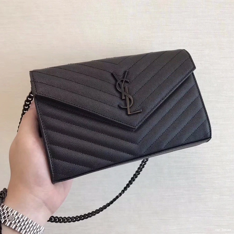 Repladies REP CHAIN WALLET MATELASSÉ CASSANDRE YSL 0716